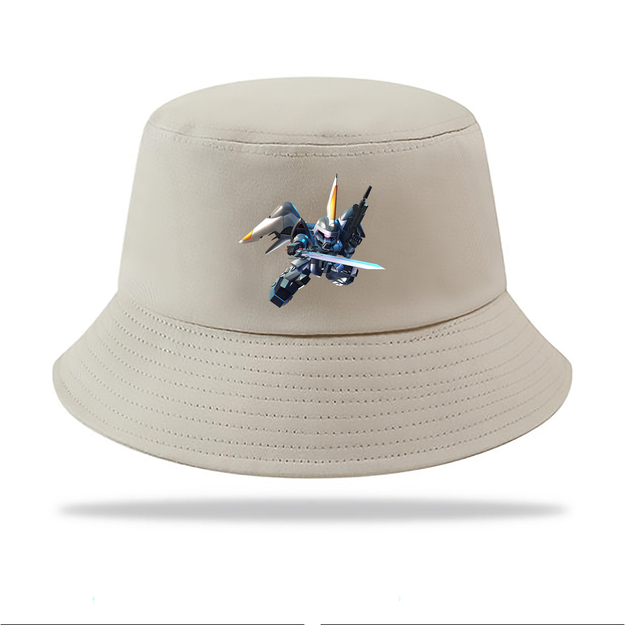 （画像用） 機動戦士ガンダム Mobile Suit Gundam アウトドア日除けバケットハット